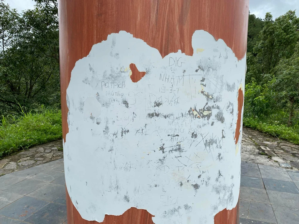 Đây vốn là một điểm du lịch mà nhiều du khách nhất định đặt chân đến khi tới Hà Giang. Ảnh: PHAN TUÂN.