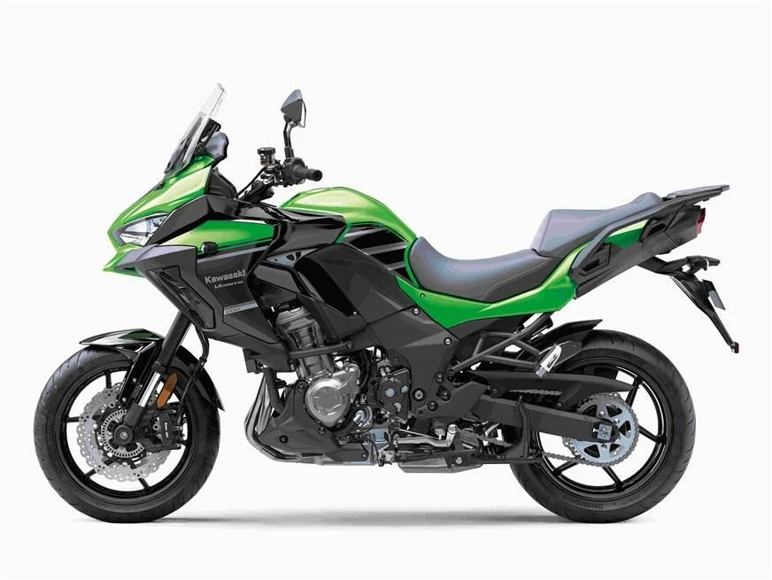 Kawasaki Versys 1000, cũng được trang bị động cơ 4 xi-lanh thẳng hàng. Ảnh: Hotcar.