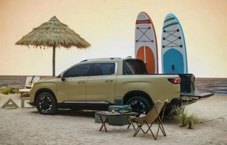 Radar RD6 là chiếc xe mang phong cách SUV phù hợp với đô thị. Ảnh: Chinapev.