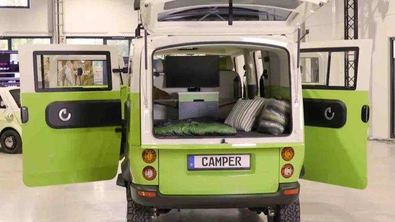 Một số bộ phận của chiếc xe này có thể tái chế. Ảnh: Electrek.