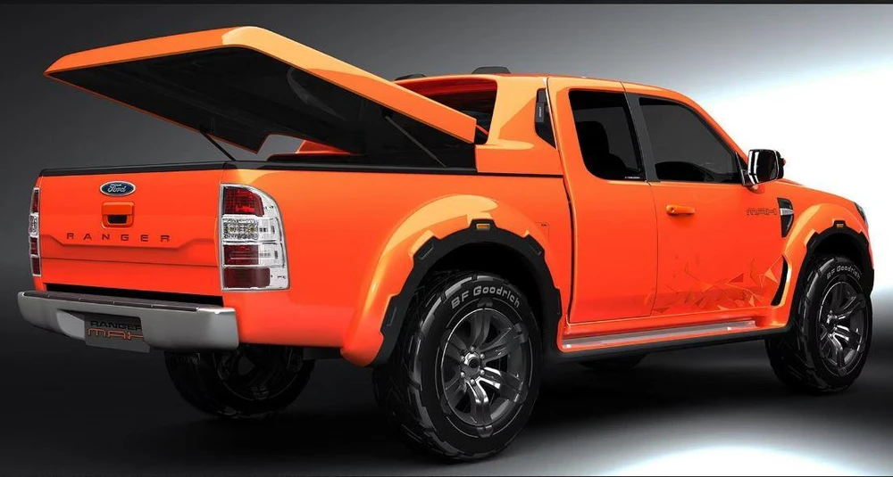 Ford Ranger vẫn là chiếc xe tải hạng trung bền bỉ ngoài trừ 3 mẫu. Ảnh: Hotcars.