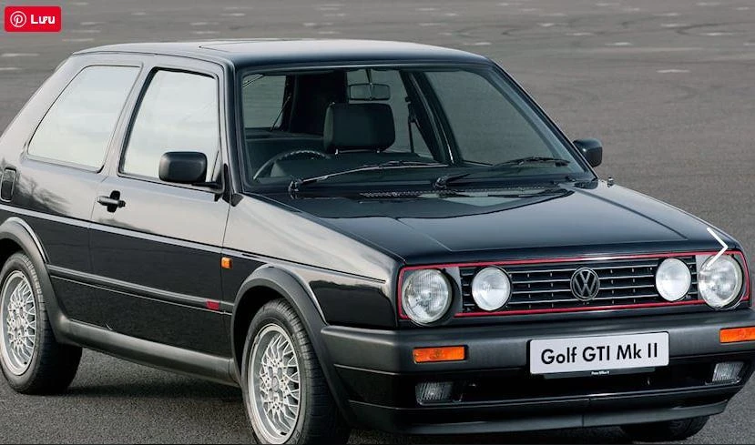 Volkswagen đã thiết kế MKII Golf vào năm 1983 và hoàn thiện cho chiếc hatchback. Ảnh: Barbuzz.