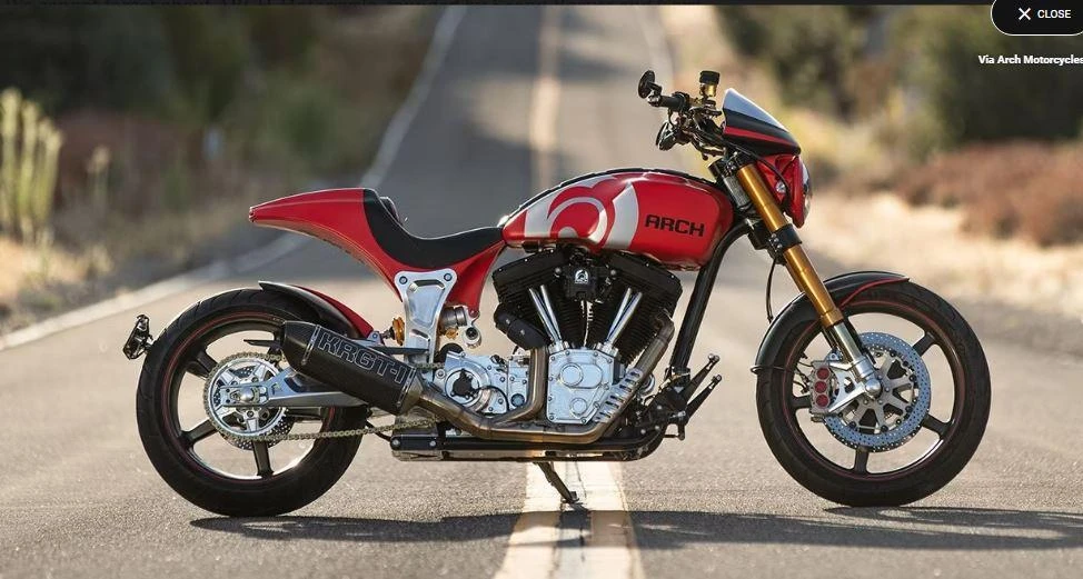 ARCH là chiếc mô tô thách thức các đối thủ cạnh tranh. Ảnh: Hotcars.