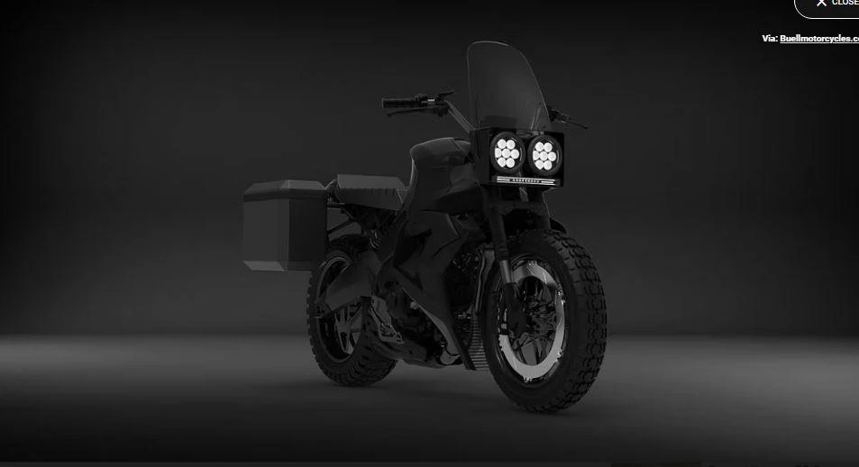 Buell SuperTouring 1190 là một trong những sản phẩm thú vị và độc đáo nhất. Ảnh: Hotcars.