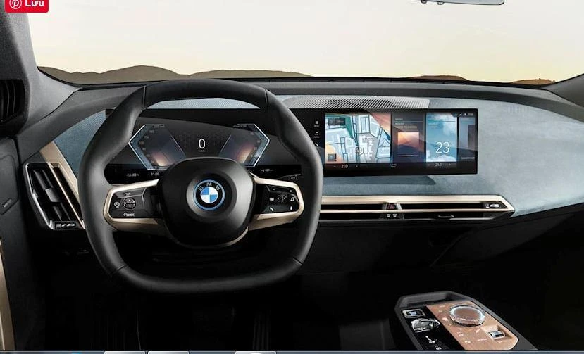 BMW iDrive 8. Ảnh: Carbuzz.