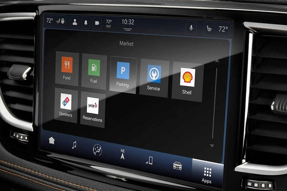 Stellantis uconnect 5. Ảnh: Carbuzz.