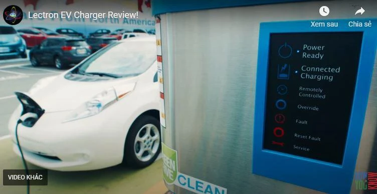 Bộ sạc Lectron NEMA 14-50 Level 2. Ảnh: Motorbiscuit.