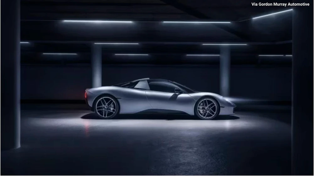 Gordon Murray T.33. Ảnh: Hotcars. Gordon Murray T.33. Ảnh: Hotcars.