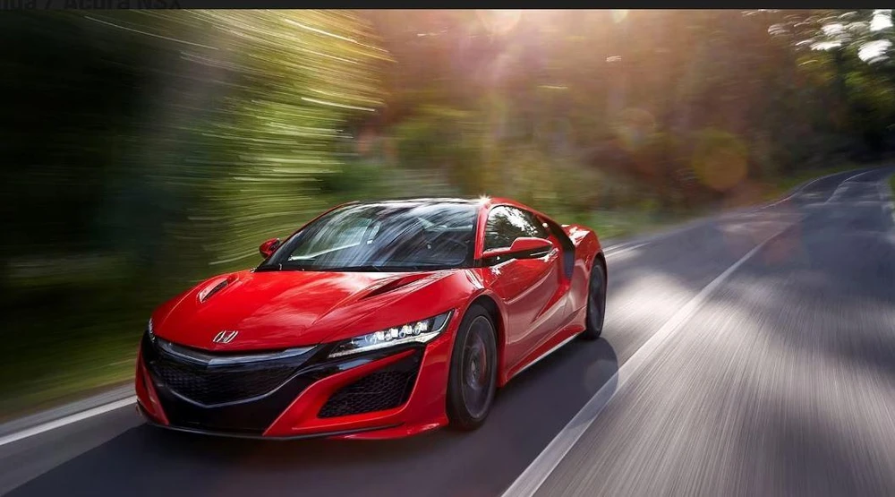 Honda Acura NSX. Ảnh: Hotcars.