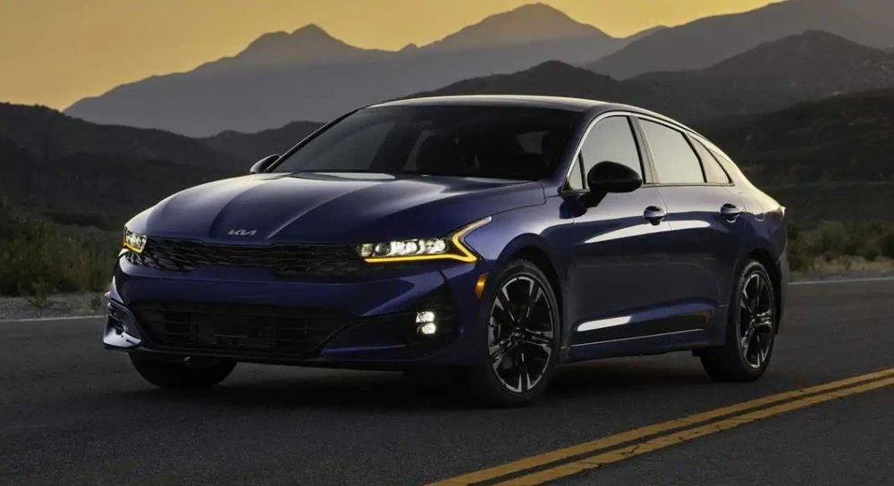 Kia K5 2022. Ảnh: Motorbiscuit.