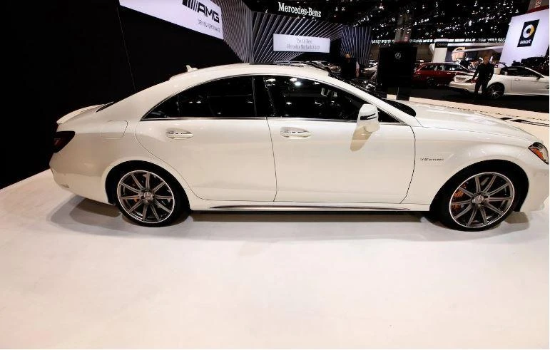 2015 Mercedes CLS-Class tại Triển lãm ô tô Chicago thường niên lần thứ 107. Ảnh: Motorbiscuit.