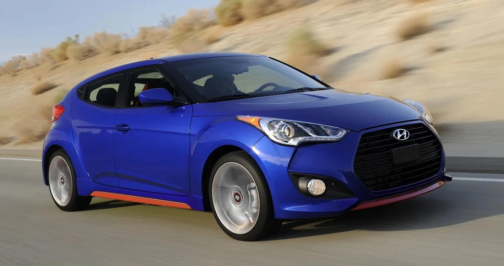 Hyundai Veloster Turbo R. Ảnh: Hotcars.