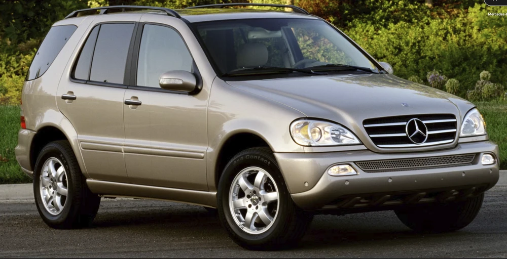 W163 ML-Class. Ảnh: Hotcars.