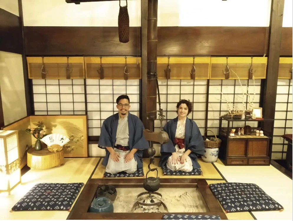 Ngủ trong nhà trọ ở Takayama. Ảnh: Thetravel.