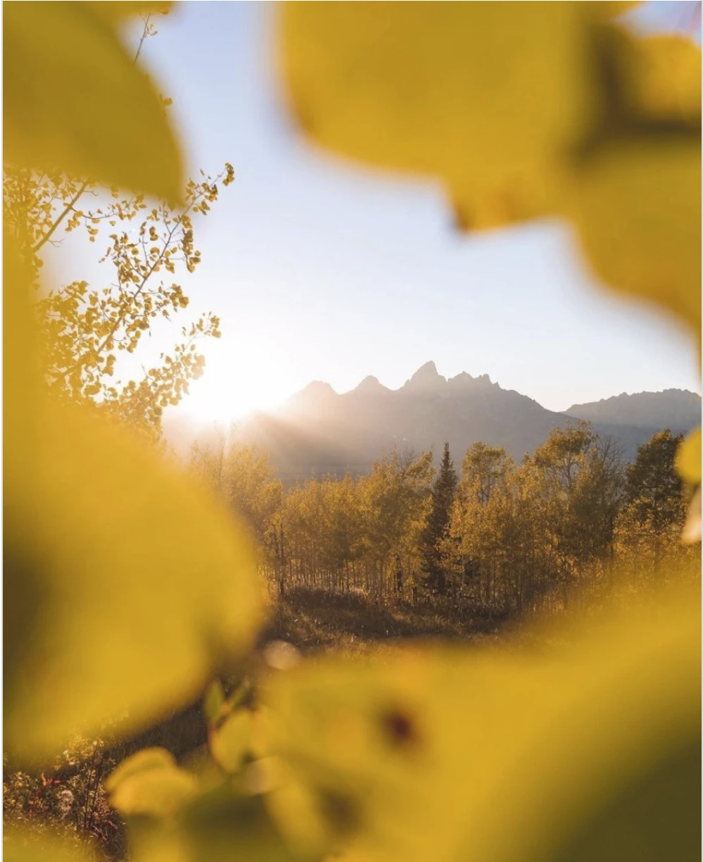 Jackson Hole, Wyoming ở Hoa Kỳ. Ảnh: Thetravel.