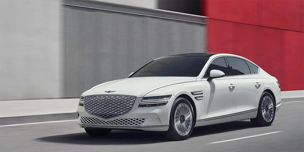 Genesis Electrified G80. Ảnh: Hotcars.