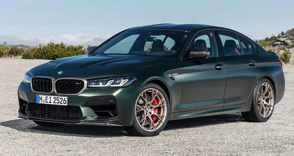 BMW M5 CS 2022 là chiếc xe nhanh nhất và mạnh. Ảnh: Hotcars.