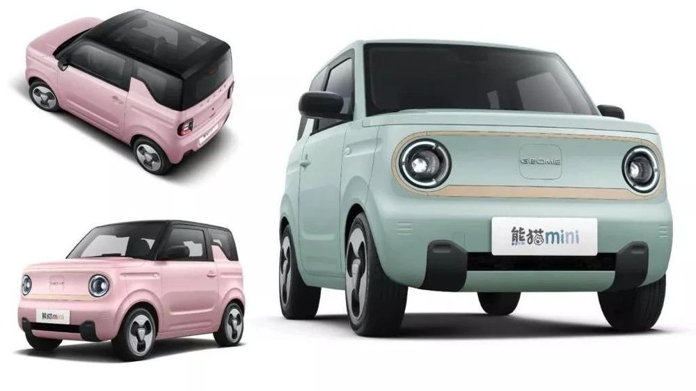 Geely Panda Mini EV siêu dễ thương với giá dưới 170 triệu đồng. Ảnh: Carscoops.
