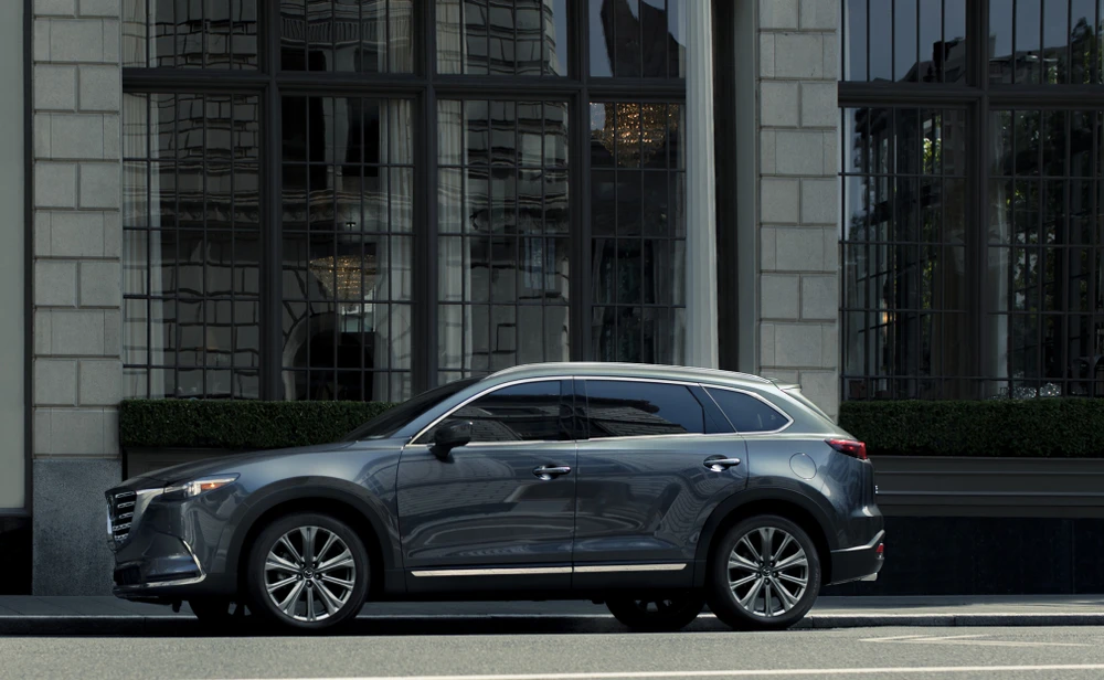 Chiếc SUV lớn nhất của Mazda là Mazda CX-9, cũng được bán lại gần 70% số tiền khi bạn mua ban đầu. Ảnh: Motorbiscuit.