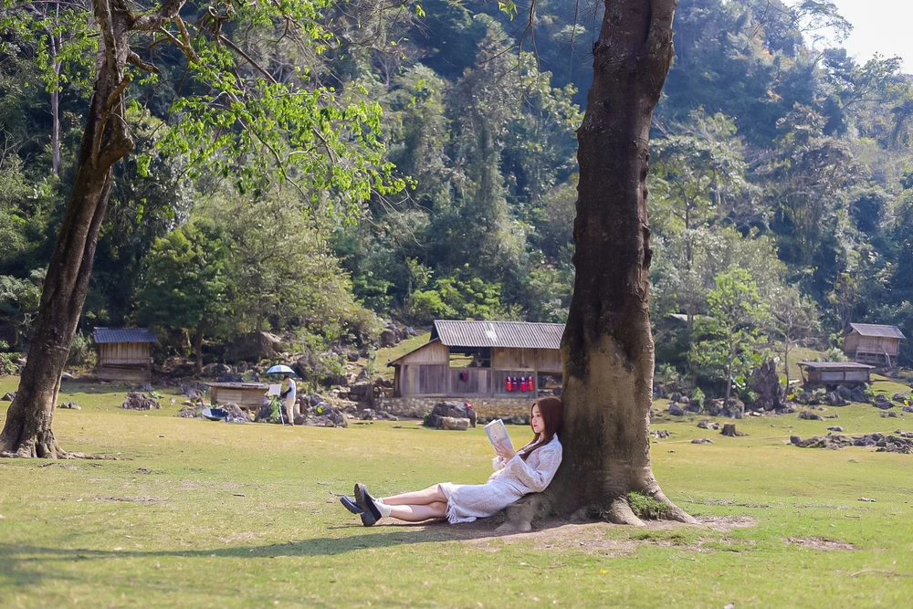 Du khách có thể thư thái trải nghiệm đời sống giản dị tại nơi đây. Ảnh: BẢO NGÂN.