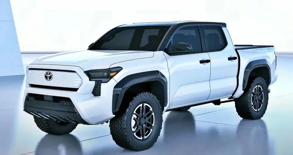 Toyota Tacoma EV. Ảnh: Hotcars.