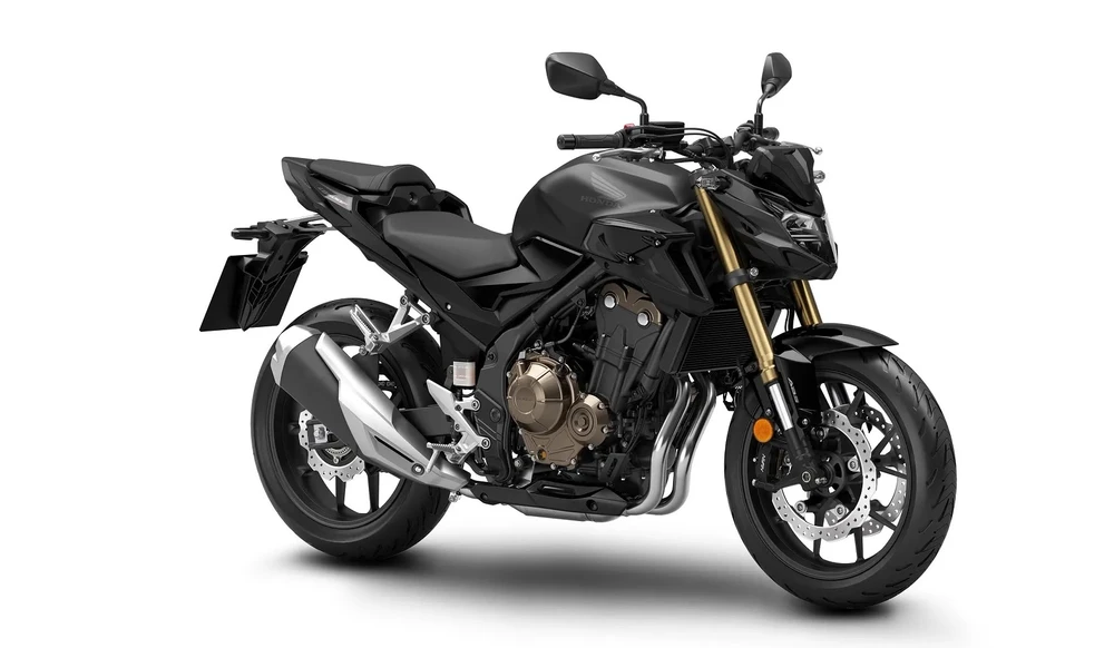 CB500F 2023 với lớp sơn Matte Grey Metallic có giá 6.799 USD. Ảnh: Hotcars.