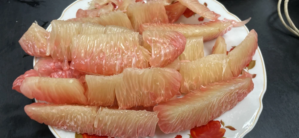 Bưởi có khả năng giúp kháng insulin. Ảnh: PHƯƠNG LÊ.