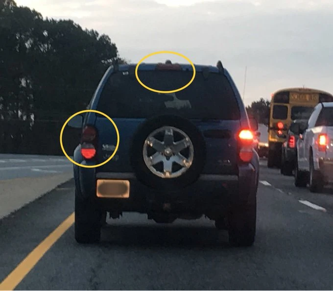 Vấn đề đèn phanh phổ biến nhất mà mọi người gặp phải là bóng đèn bị cháy. Ảnh: Motorbiscuit.