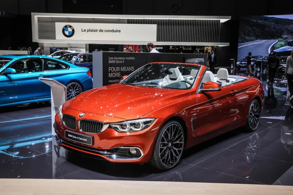 BMW 4 Series 2015 tự hào với động cơ tăng áp mạnh mẽ. Ảnh: Motorbiscuit.