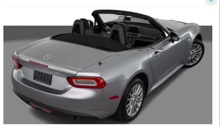 Fiat 124 Spider 2018. Ảnh: Motorbiscuit.