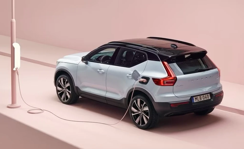 Volvo XC40 Recharge Twin. Ảnh: Hotcars. Volvo XC40 Recharge Twin. Ảnh: Hotcars.
