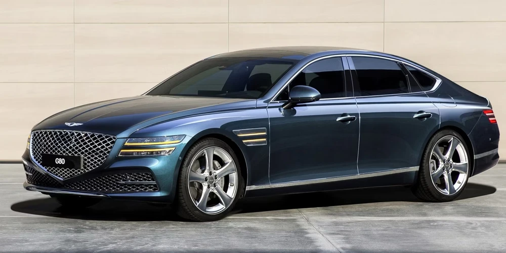 Genesis Electrified G80 sạc tới 80% trong 21 phút. Ảnh: Hotcars.