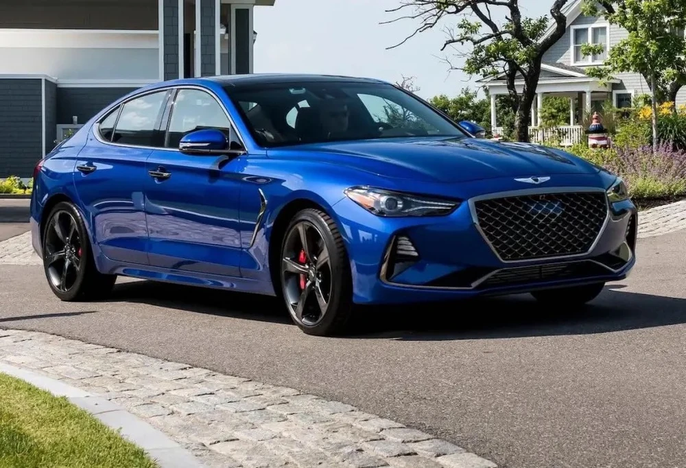 Genesis G70 2021 có giá trung bình gần 860 triệu đồng. Ảnh: Motorbiscuit.