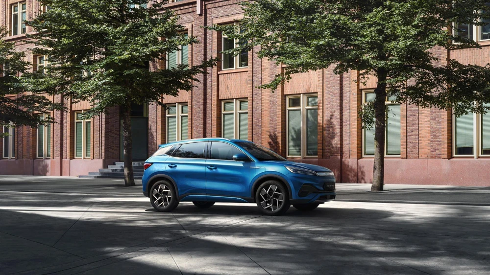 BYD 3 Atto, lần đầu tiên ra mắt ở Ấn Độ và Thái Lan. Ảnh: Autoevolution.