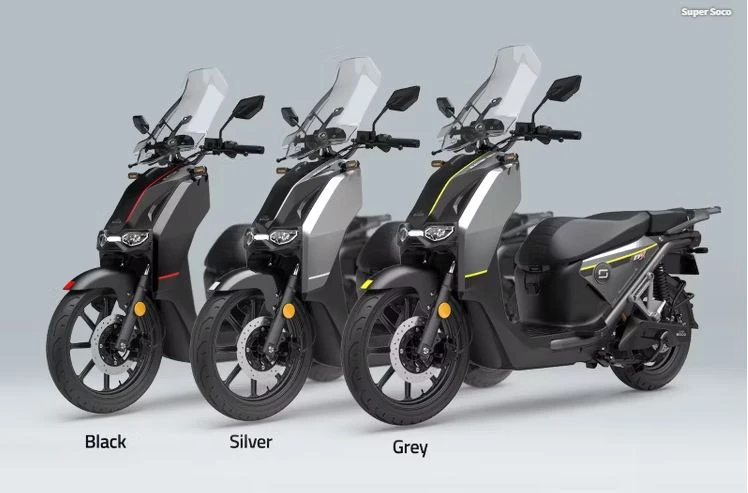 Super Soco CPx. Ảnh: Topspeed.