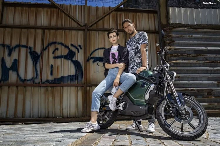 Super Soco TC có giá gần 100 triệu đồng. Ảnh: Topspeed.