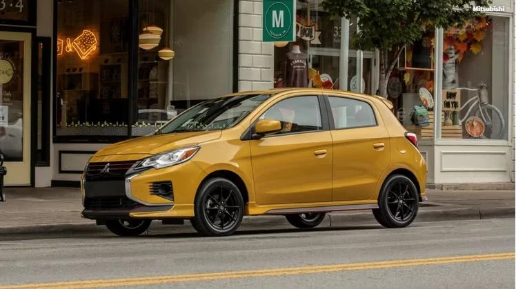 Mitsubishi Mirage tiết kiệm xăng 6 lít/100 km. Ảnh: Topspeed.