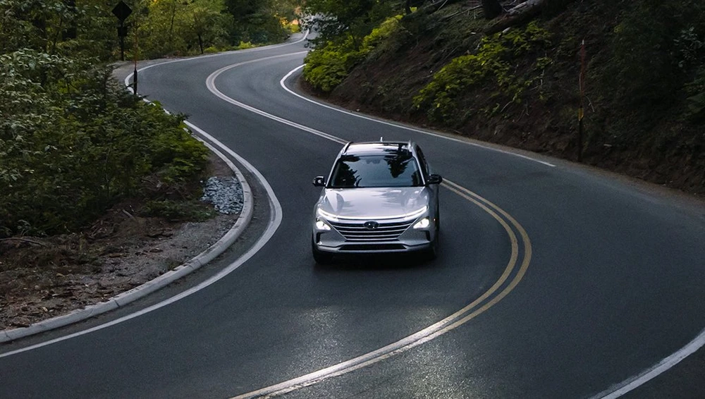 Pin nhiên liệu hydro của Hyundai Nexo 2023 sạc 5 phút có phạm vi lái xe 608 km. Ảnh: Hyundai.