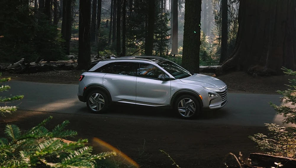 Hyundai Nexo sẽ nhận được phạm vi hoạt động cao nhất so với bất kỳ loại xe điện hoặc pin nhiên liệu nào trên thế giới. Ảnh: Hyundai.