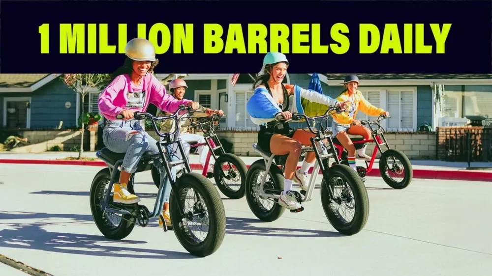 Sự gia tăng của xe đạp điện khiến nhu cầu xăng dầu giảm.jpg