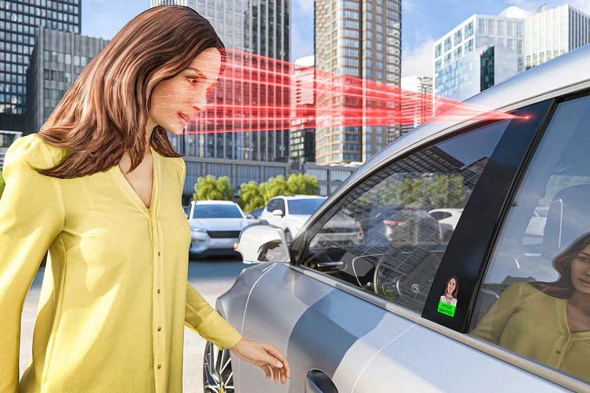 Công nghệ mới mở khóa xe ô tô bằng khuôn mặt.jpg