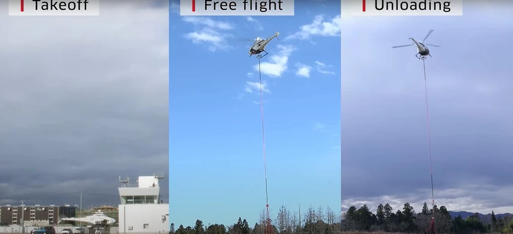 Trực thăng không người lái của Kawasaki lập kỷ lục.jpg