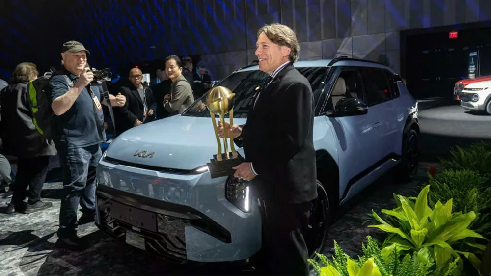 Ô tô điện 'thống trị' Giải thưởng Xe hơi Thế giới 2025.jpg