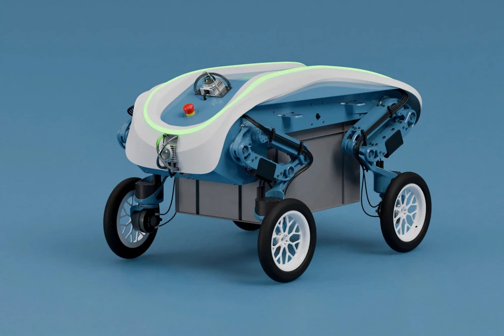 Robot vận chuyển Leva, hứa hẹn thay đổi ngành hậu cần.jpg