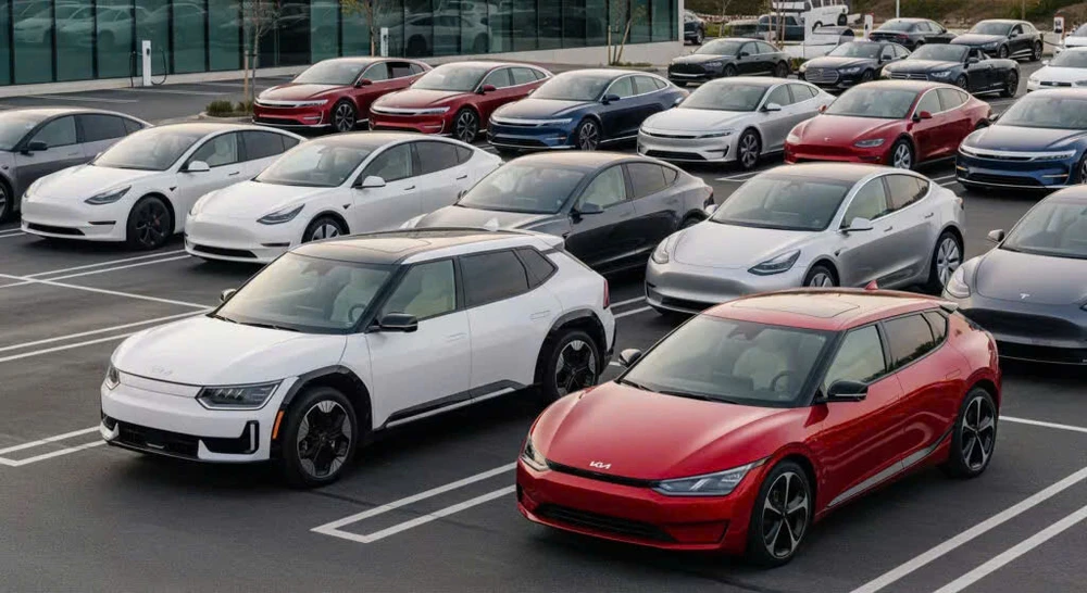 Doanh số xe điện toàn cầu tăng mạnh, Trung Quốc và Châu Âu dẫn đầu.jpg