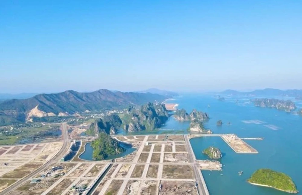 Hình ảnh cho rằng dự án ảnh hưởng đến di sản vịnh Hạ Long. Ảnh CTV