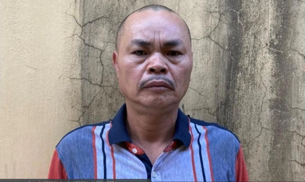 Nghi phạm Đỗ Quốc Anh tại Cơ quan CSĐT. Ảnh CA