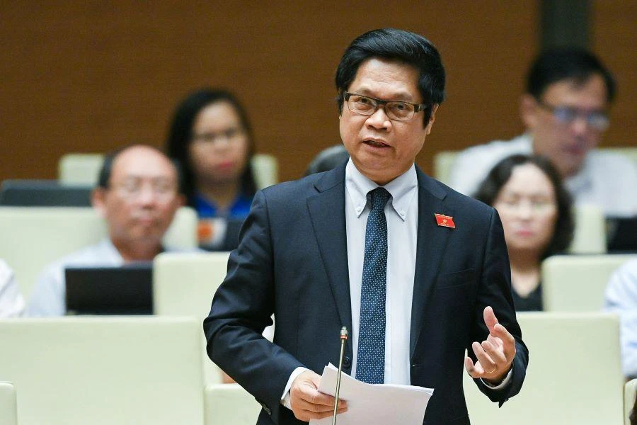 ĐB Vũ Tiến Lộc cũng đề nghị nên có các cơ chế giải quyết tranh chấp đất đai khác. Ảnh: QH