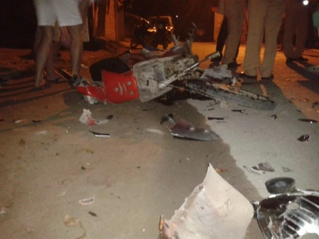 Hiện trường vụ tai nạn giao thông thảm khốc