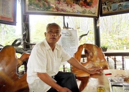 Ông chủ của vườn cây hàng chục tỷ